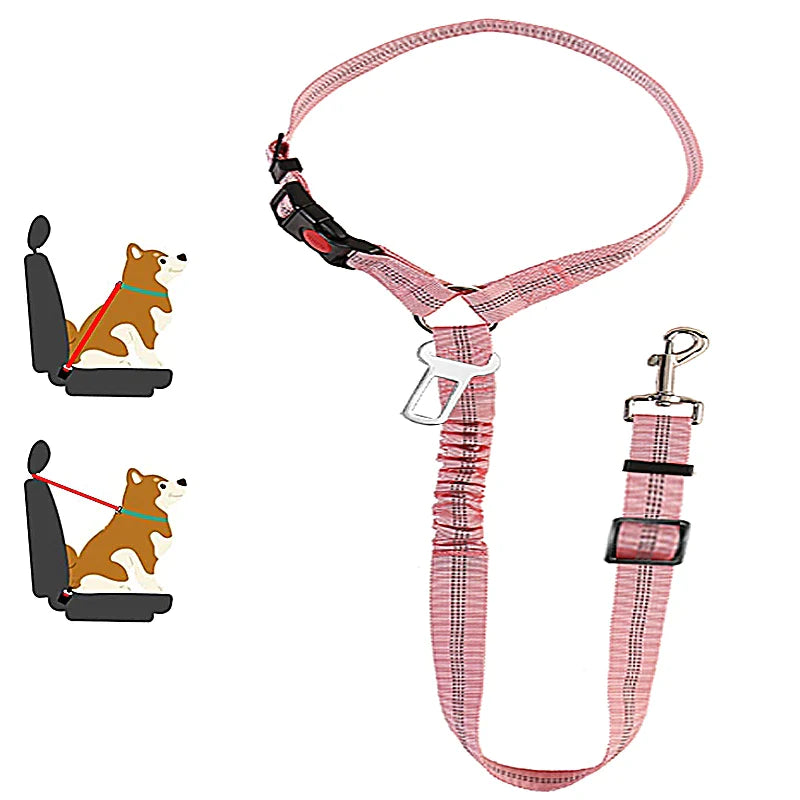 PetSafe™ | Verstelbare 2-in-1 Veiligheidsgordel & Halsband Voor Honden